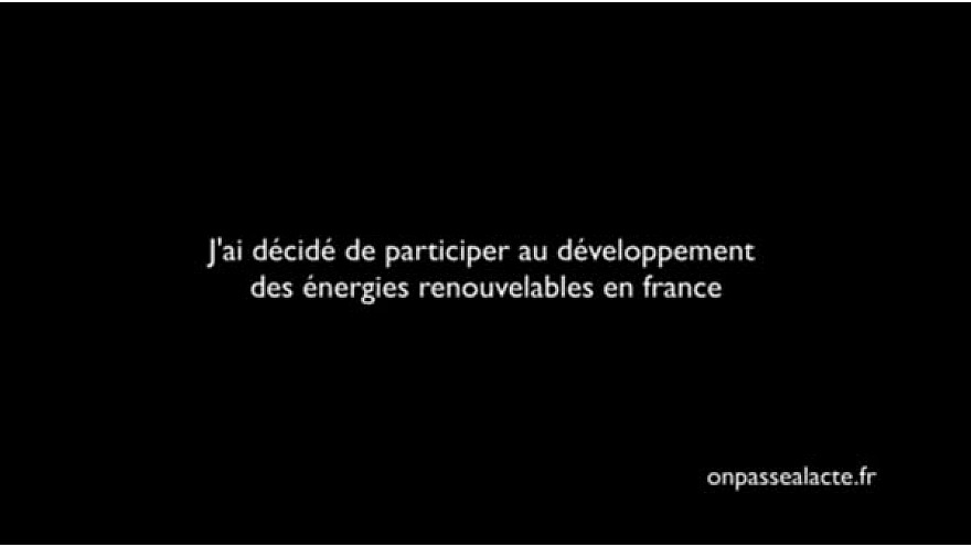 @onpassealacte - Permettre au plus grand nombre de s'approvisionner en #énergie verte #TvLocale_fr